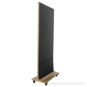 46 Inch Super Slim Advertising Poster Board, Stand Floor, 1080P, Golden Color